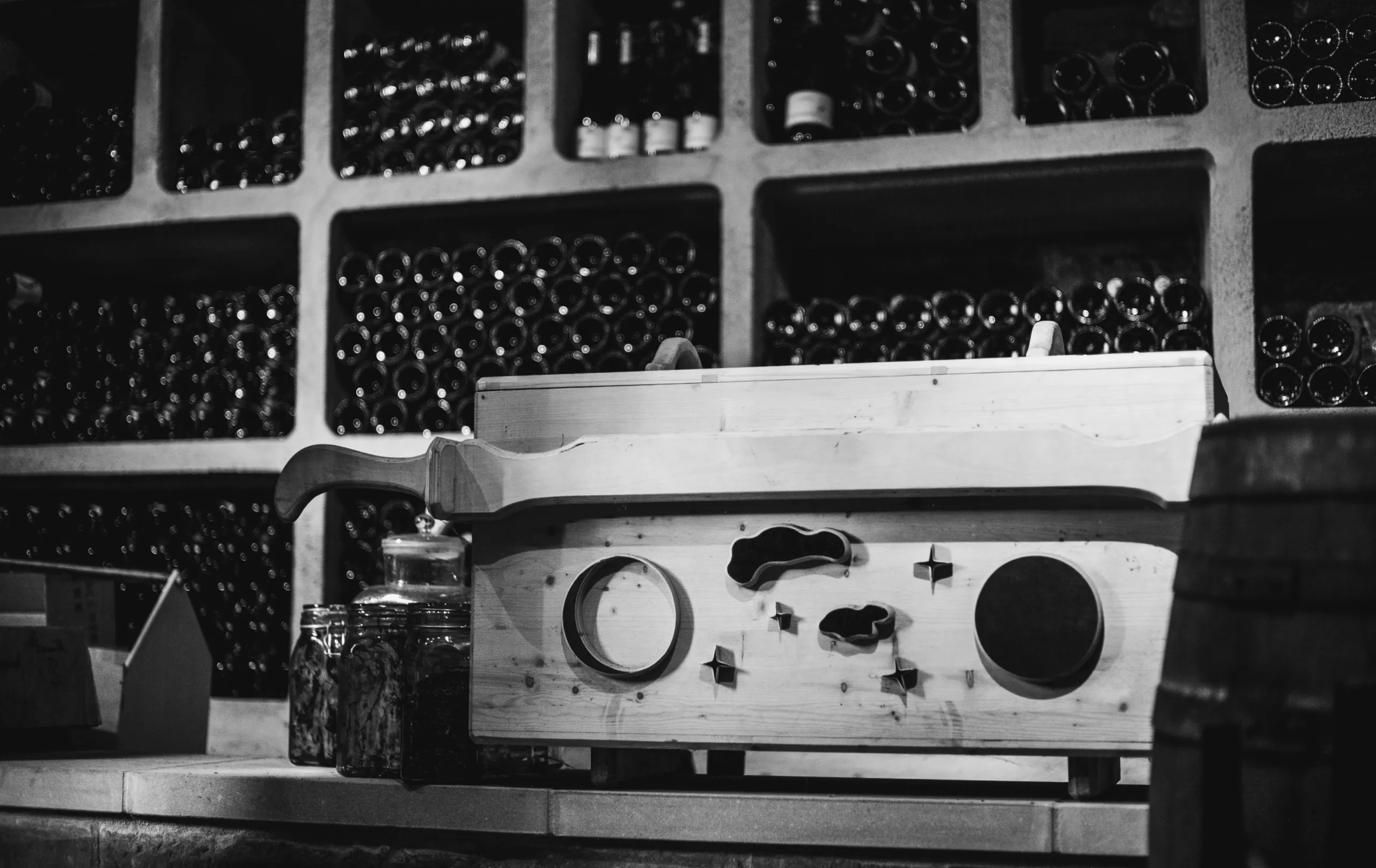 Wine merchant background